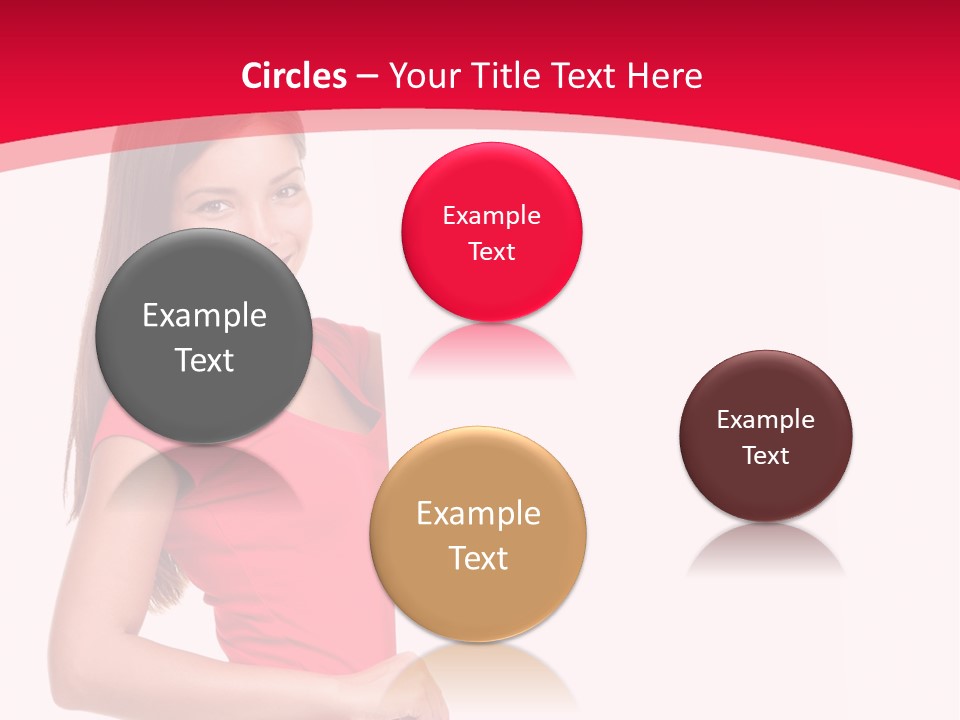 Red Copyspace People PowerPoint Template