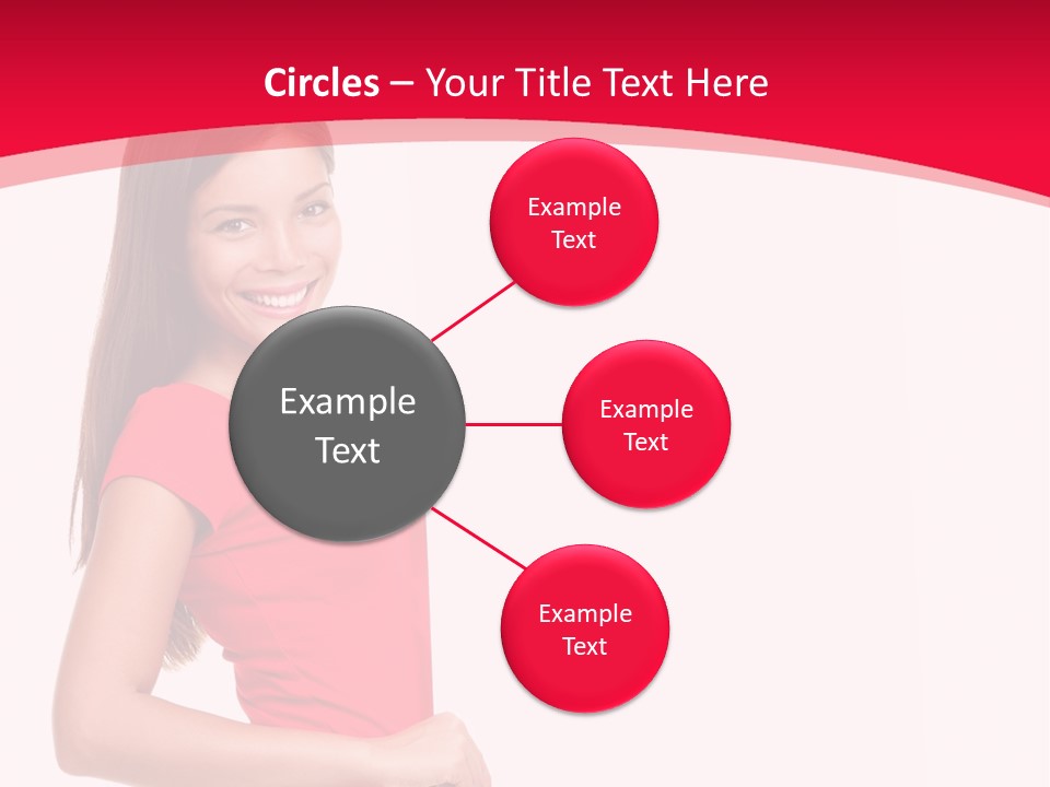 Red Copyspace People PowerPoint Template