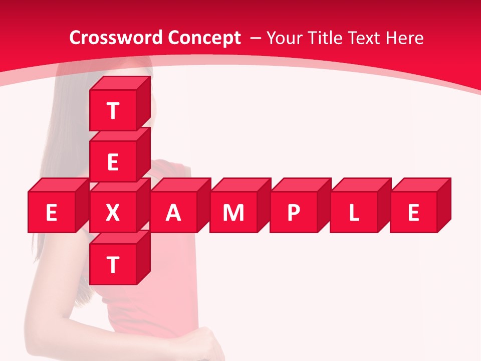 Red Copyspace People PowerPoint Template