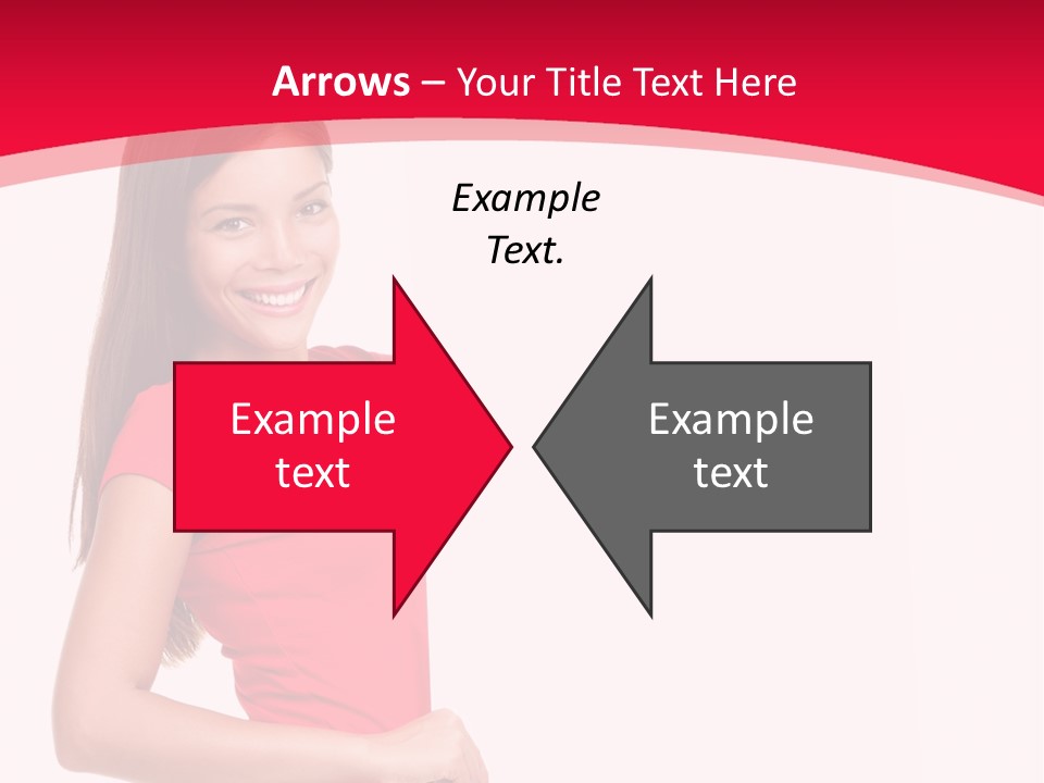 Red Copyspace People PowerPoint Template