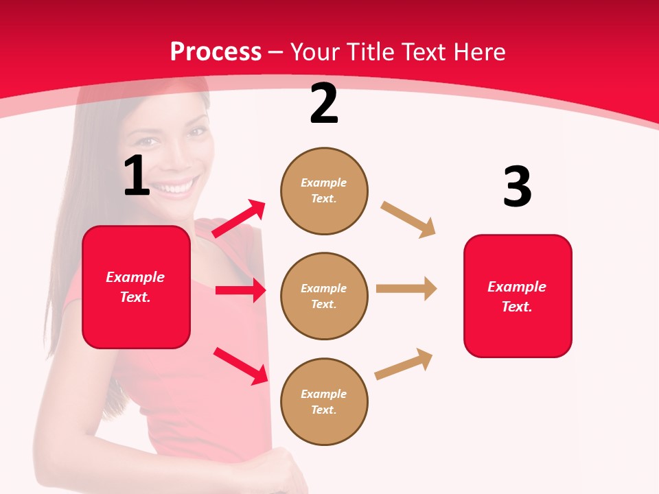 Red Copyspace People PowerPoint Template