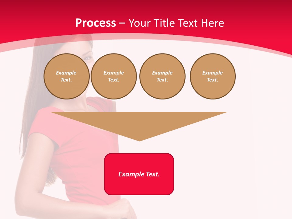 Red Copyspace People PowerPoint Template
