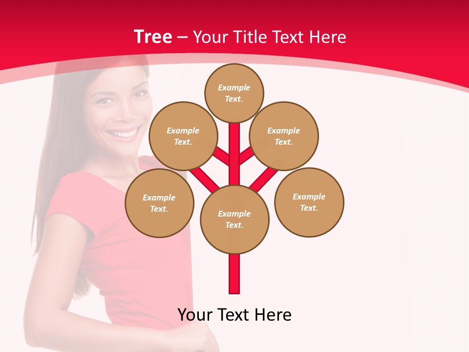 Red Copyspace People PowerPoint Template