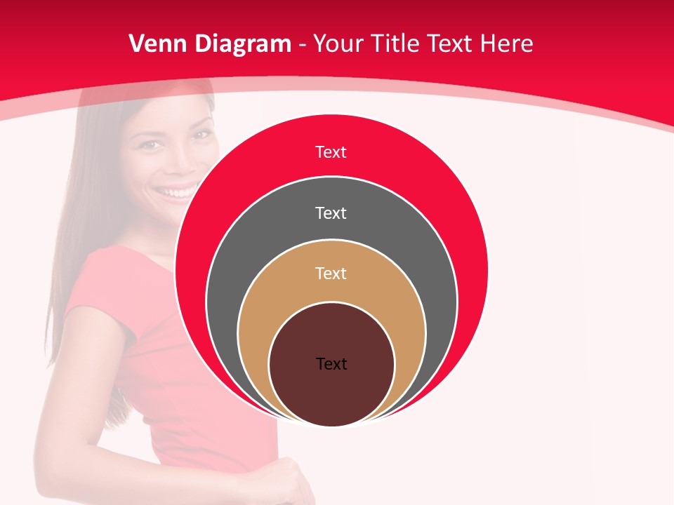 Red Copyspace People PowerPoint Template
