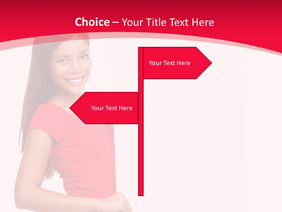 Red Copyspace People PowerPoint Template