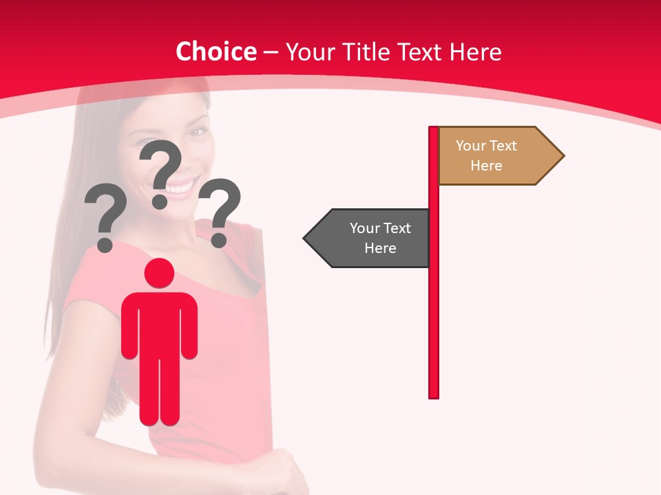 Red Copyspace People PowerPoint Template