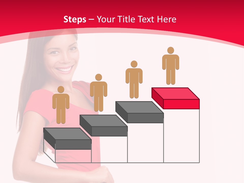 Red Copyspace People PowerPoint Template