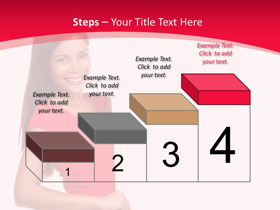 Red Copyspace People PowerPoint Template