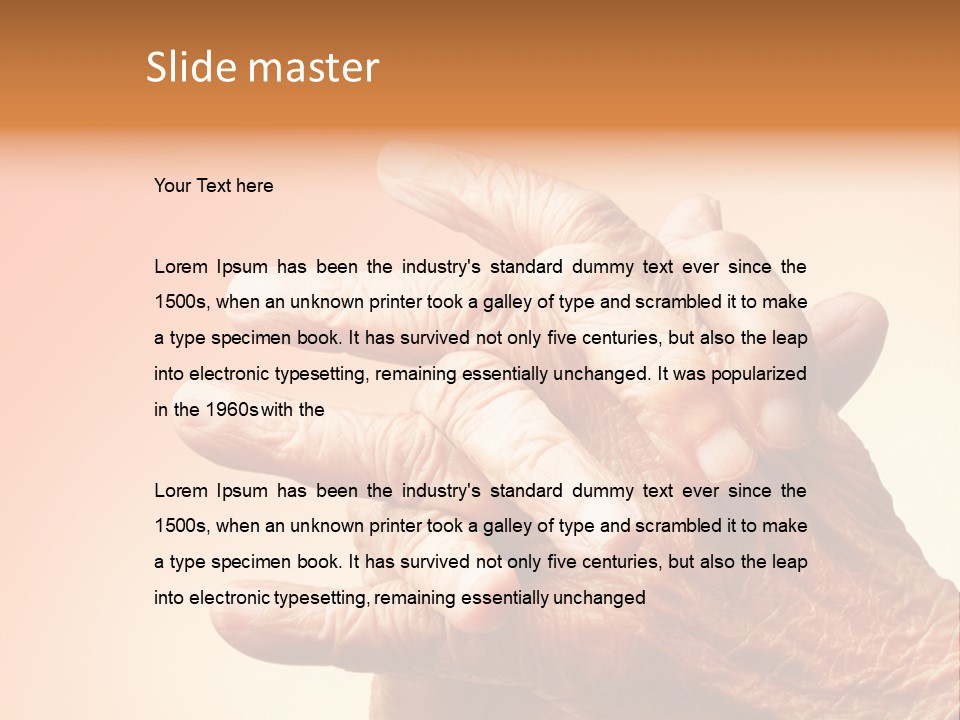 Hindu Reflection Indian PowerPoint Template