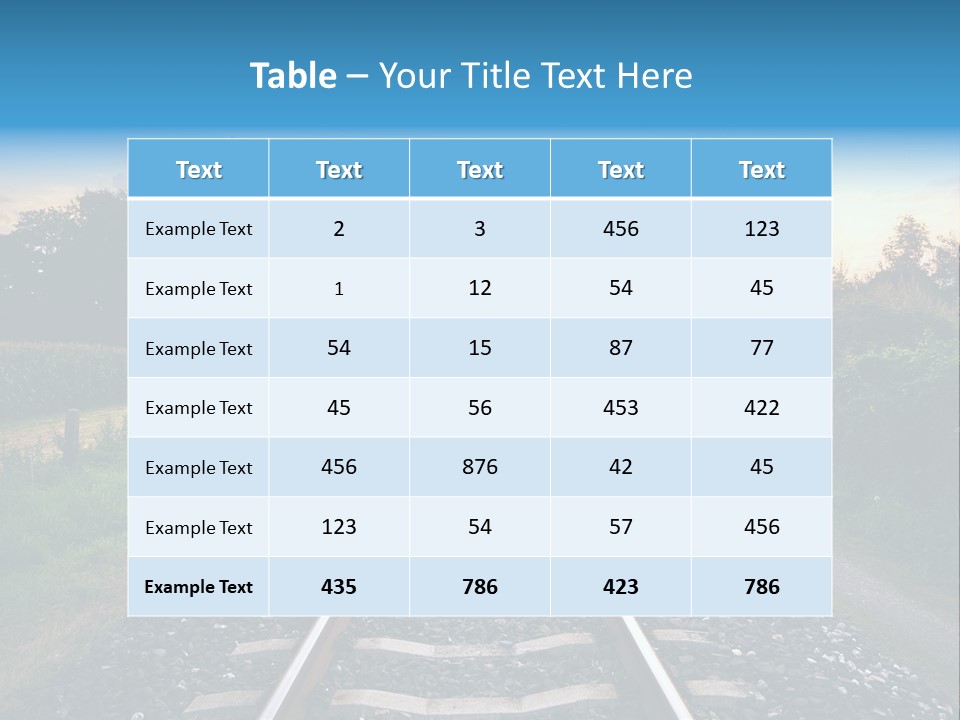 Idyllic Yellow Sundown PowerPoint Template