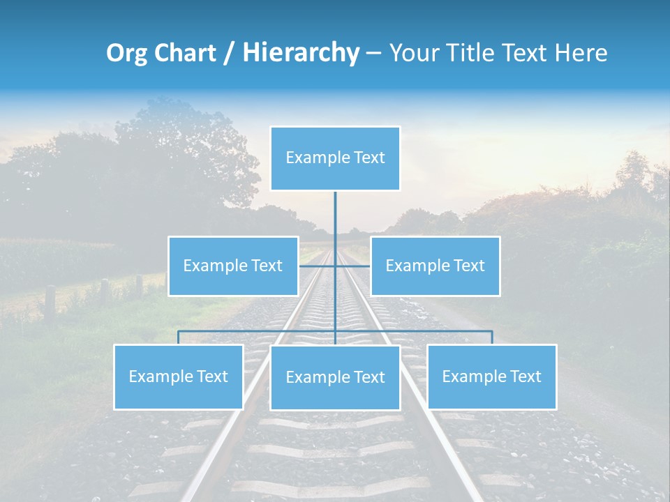 Idyllic Yellow Sundown PowerPoint Template