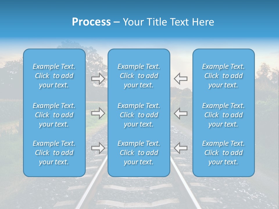 Idyllic Yellow Sundown PowerPoint Template