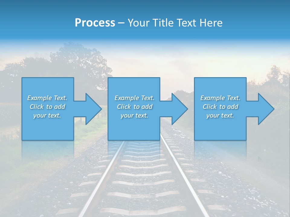 Idyllic Yellow Sundown PowerPoint Template