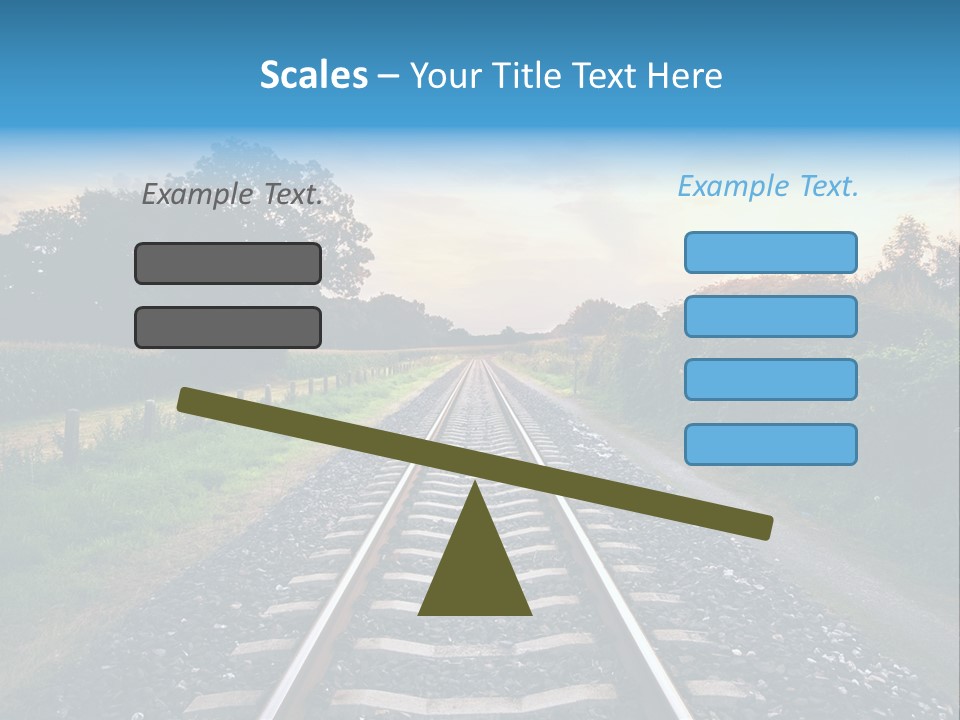 Idyllic Yellow Sundown PowerPoint Template