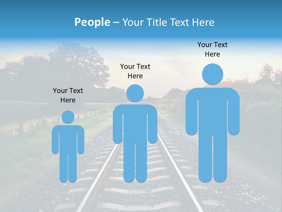 Idyllic Yellow Sundown PowerPoint Template