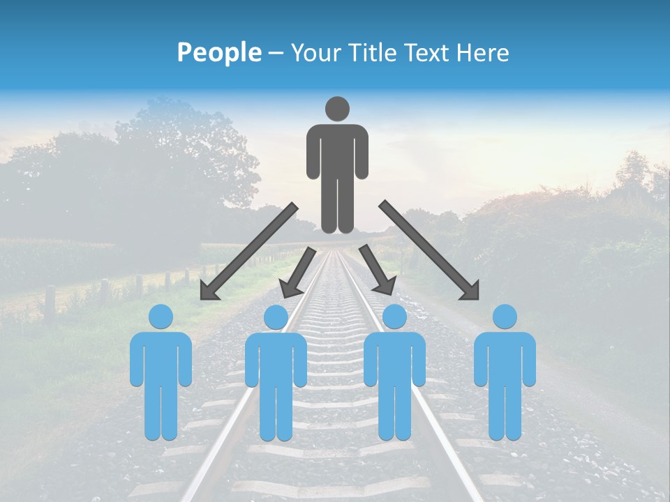 Idyllic Yellow Sundown PowerPoint Template