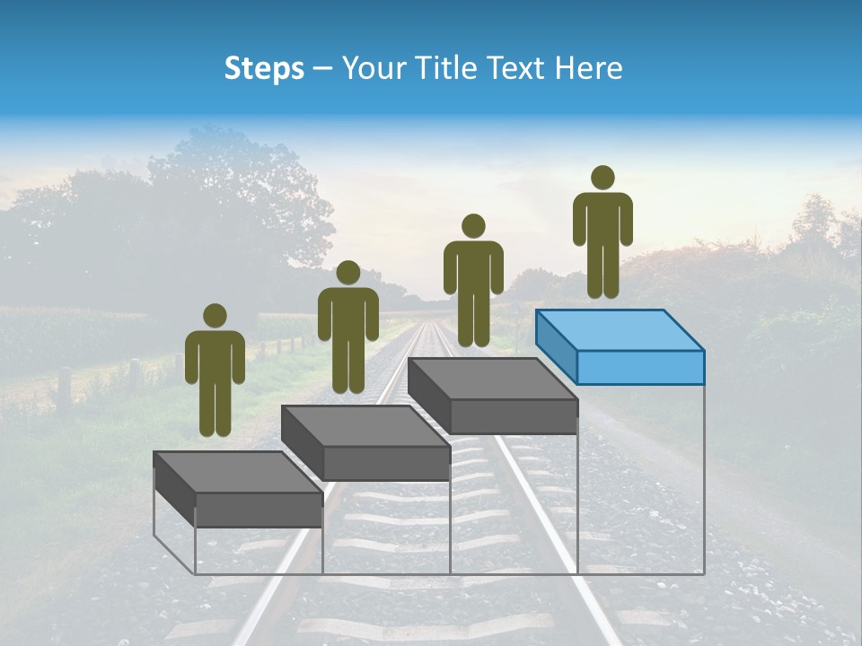 Idyllic Yellow Sundown PowerPoint Template