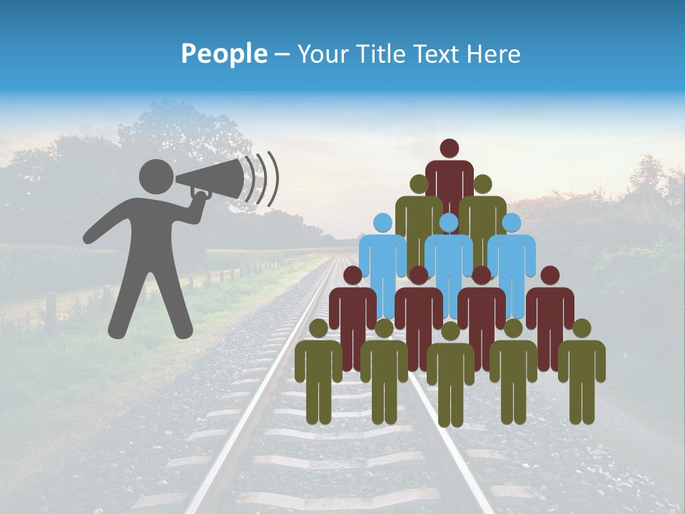 Idyllic Yellow Sundown PowerPoint Template