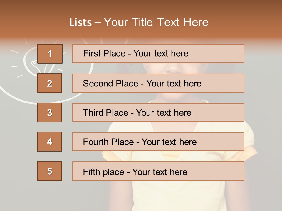 Positive Contemporary Light PowerPoint Template