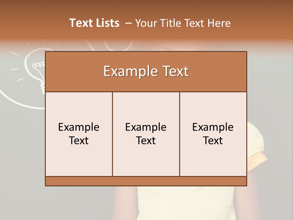 Positive Contemporary Light PowerPoint Template