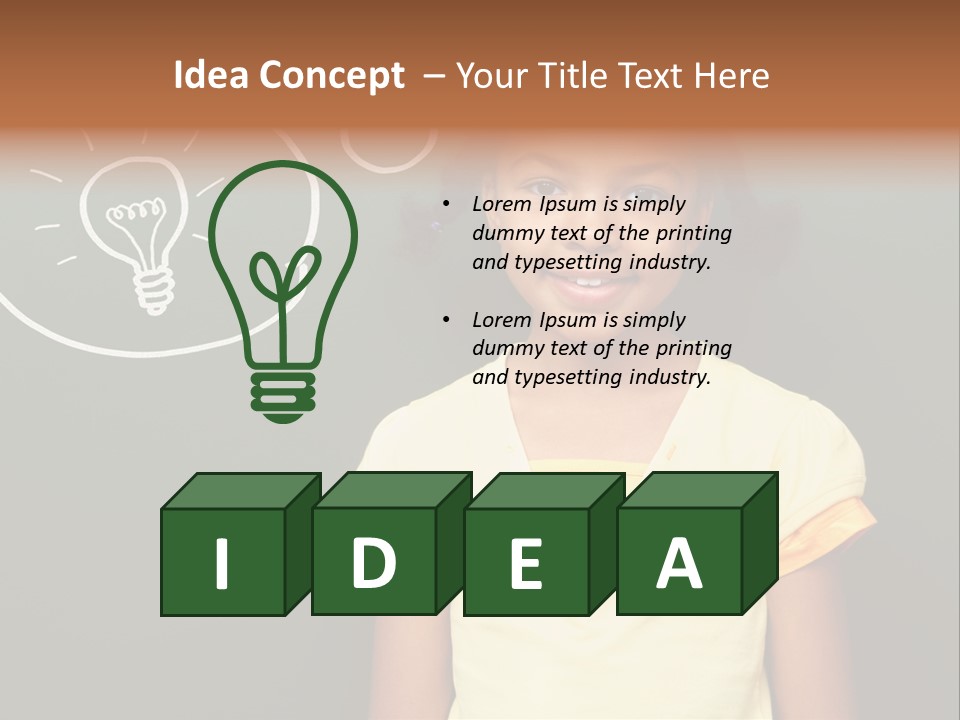 Positive Contemporary Light PowerPoint Template