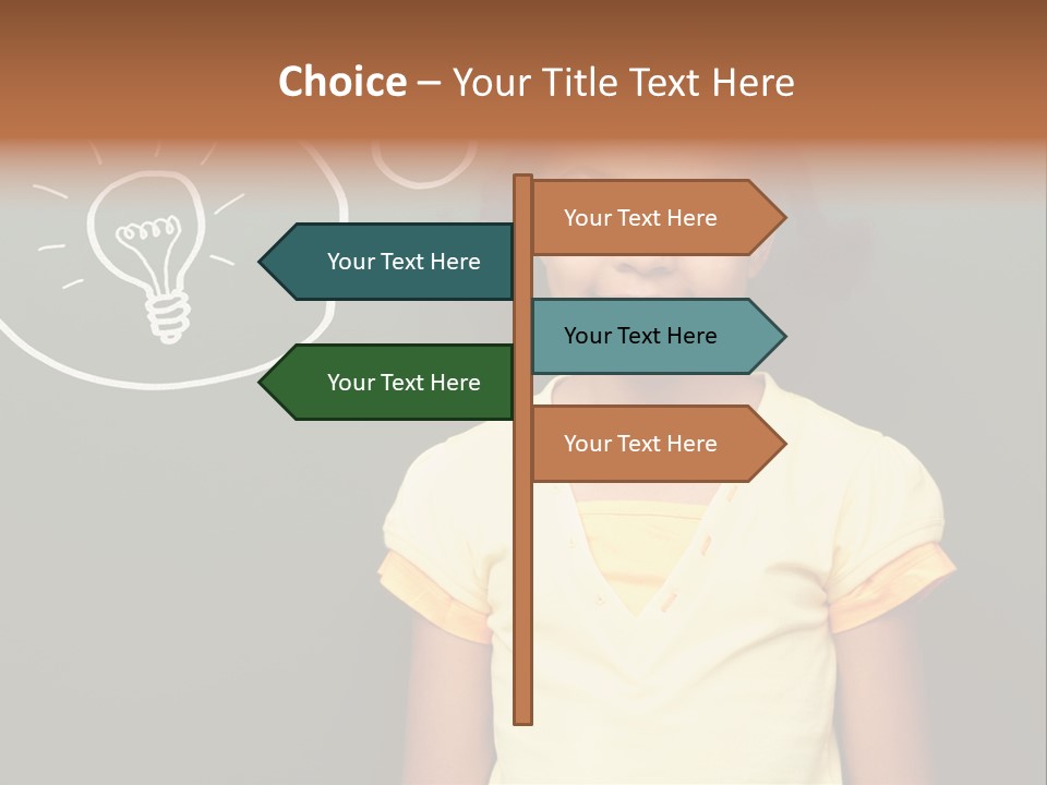 Positive Contemporary Light PowerPoint Template
