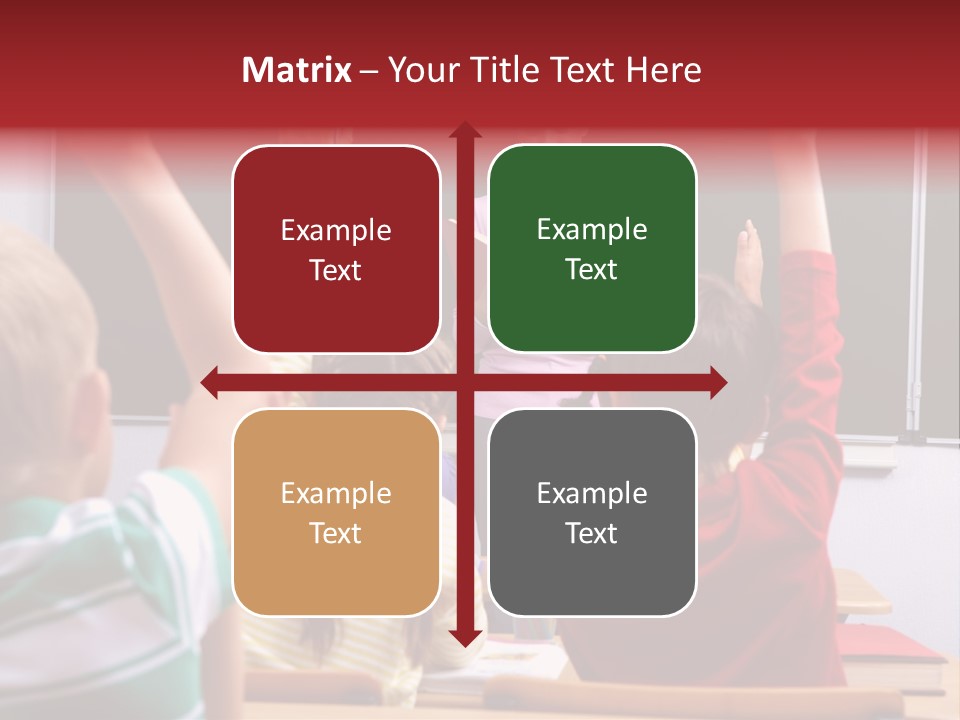 Pupil Classroom Handsome PowerPoint Template