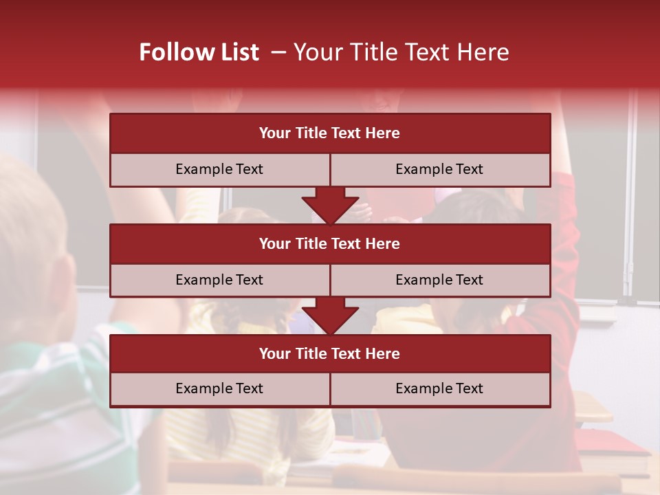 Pupil Classroom Handsome PowerPoint Template