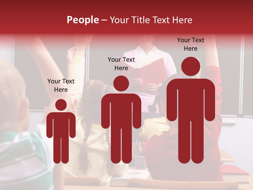 Pupil Classroom Handsome PowerPoint Template