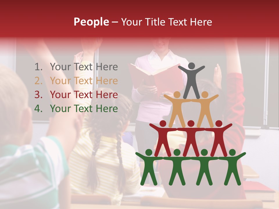 Pupil Classroom Handsome PowerPoint Template