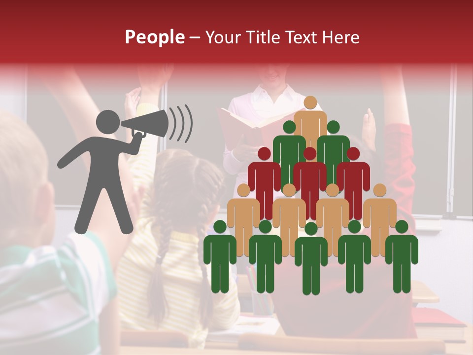 Pupil Classroom Handsome PowerPoint Template