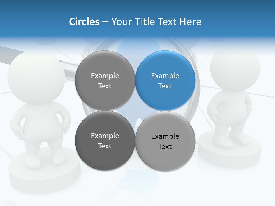 Lens Enlarge Examine PowerPoint Template