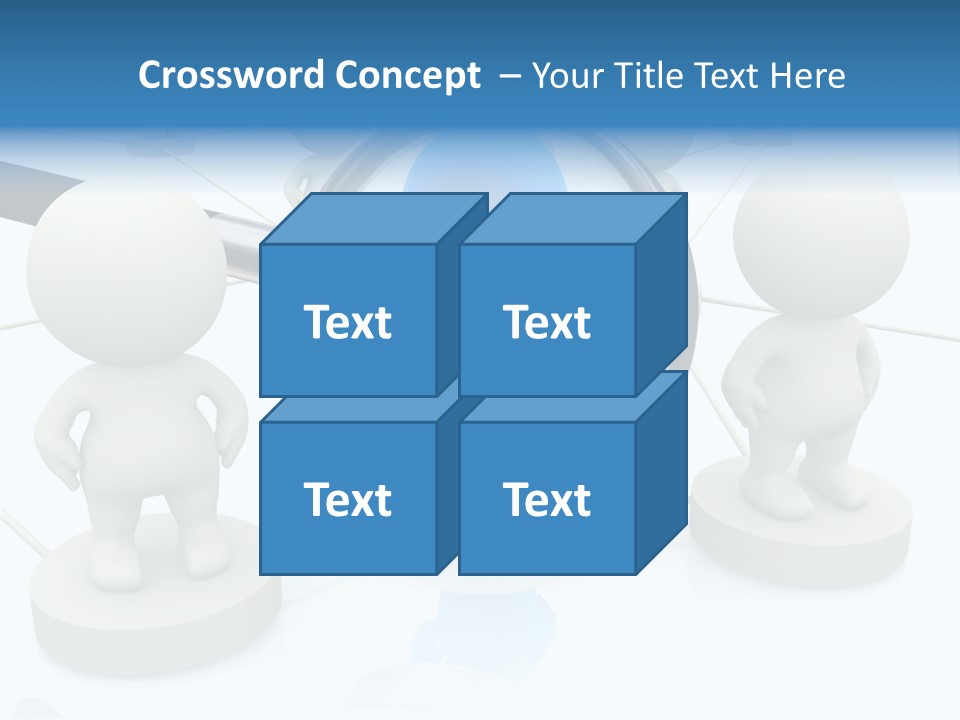 Lens Enlarge Examine PowerPoint Template