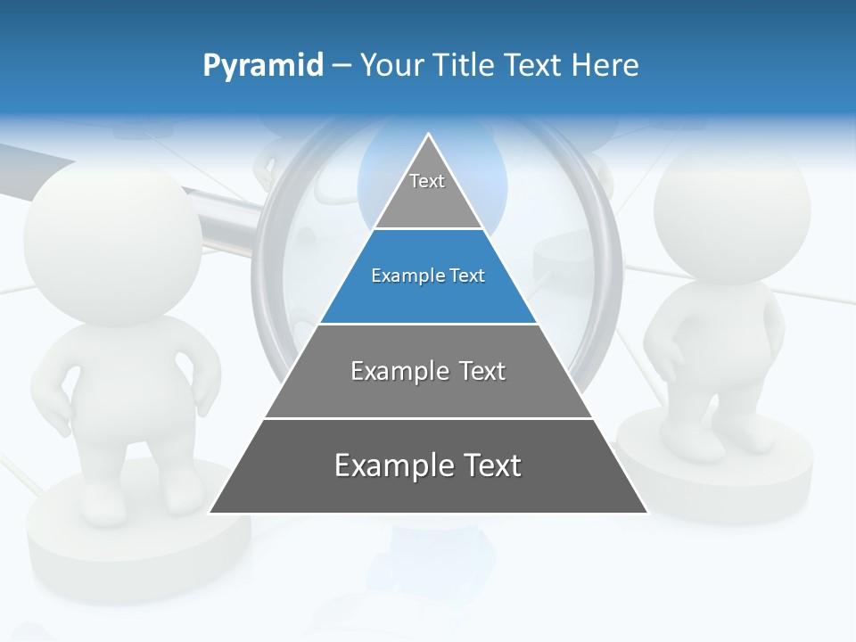 Lens Enlarge Examine PowerPoint Template
