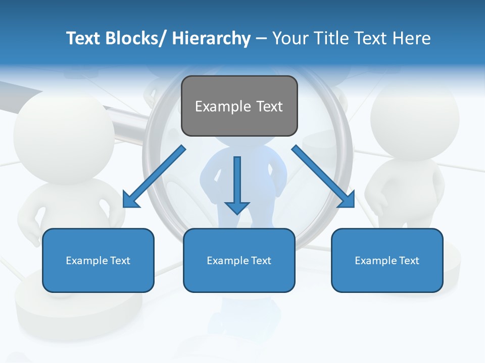 Lens Enlarge Examine PowerPoint Template
