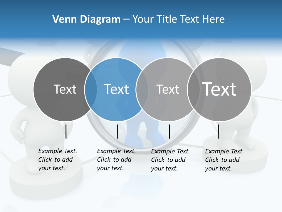 Lens Enlarge Examine PowerPoint Template