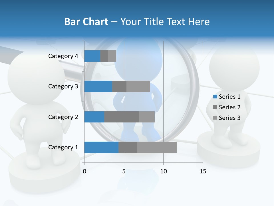 Lens Enlarge Examine PowerPoint Template