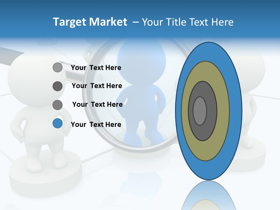 Lens Enlarge Examine PowerPoint Template