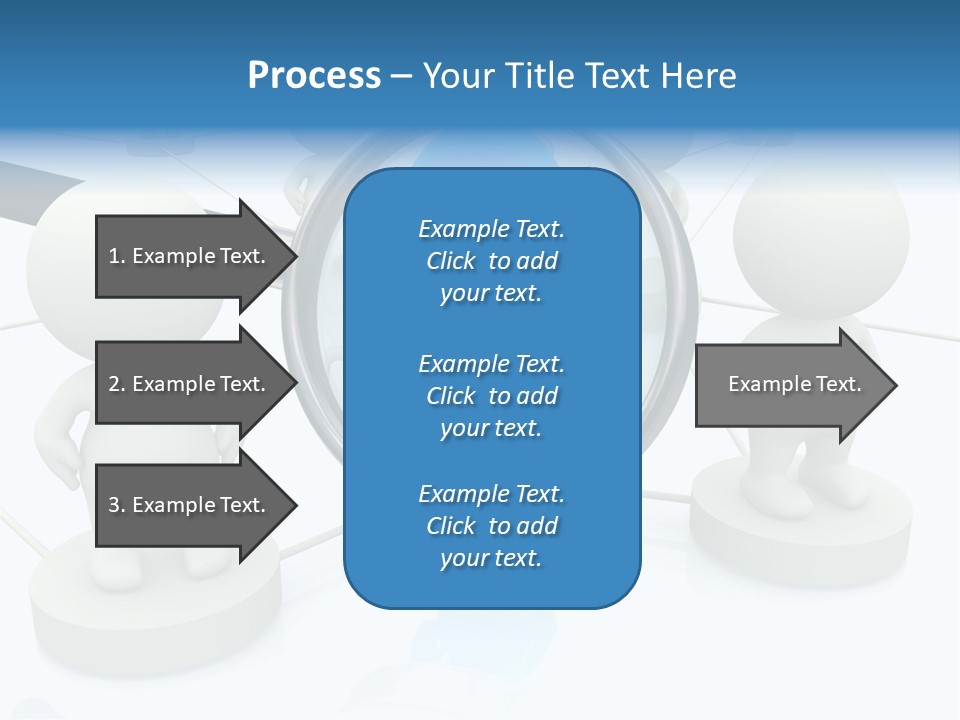 Lens Enlarge Examine PowerPoint Template