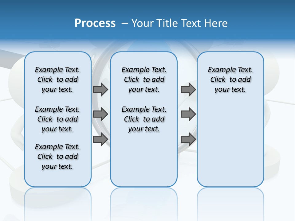 Lens Enlarge Examine PowerPoint Template