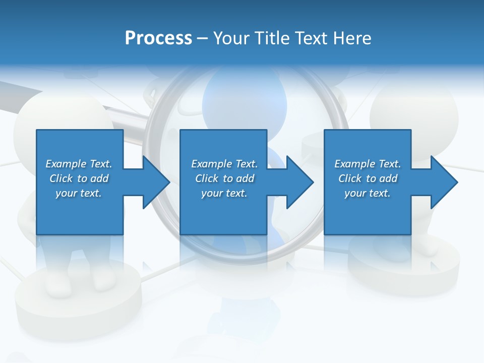 Lens Enlarge Examine PowerPoint Template