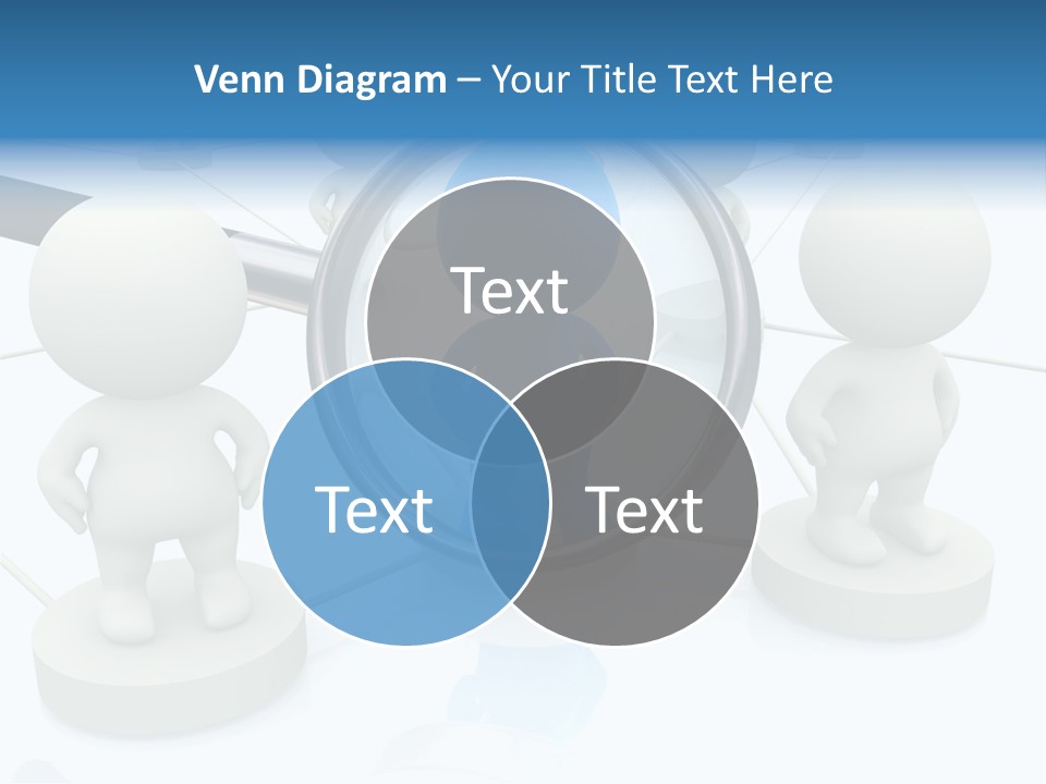 Lens Enlarge Examine PowerPoint Template