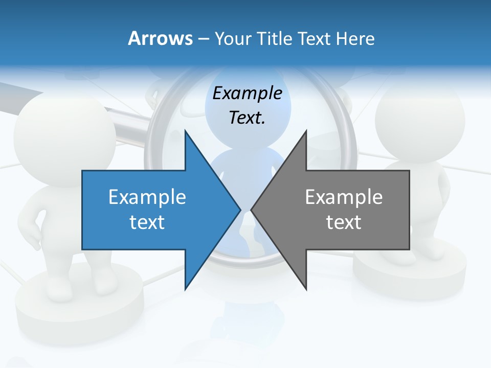 Lens Enlarge Examine PowerPoint Template