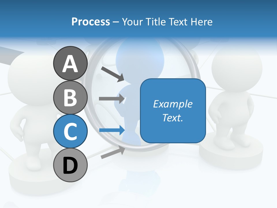 Lens Enlarge Examine PowerPoint Template