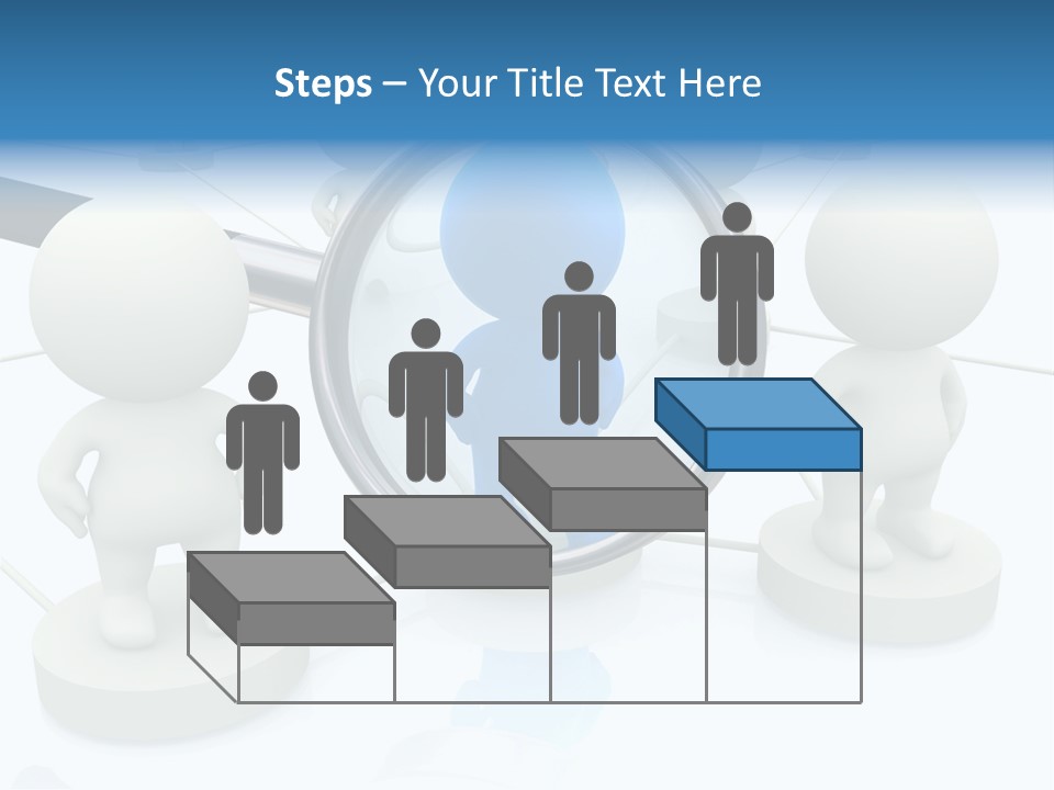 Lens Enlarge Examine PowerPoint Template