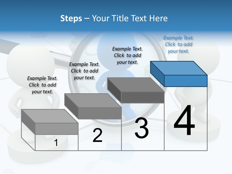 Lens Enlarge Examine PowerPoint Template