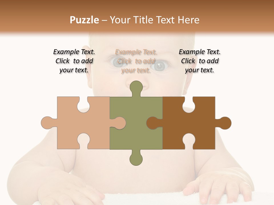 Child Toddler Purity PowerPoint Template