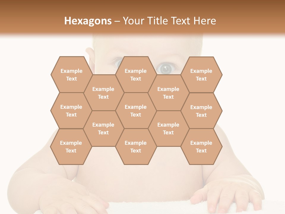 Child Toddler Purity PowerPoint Template