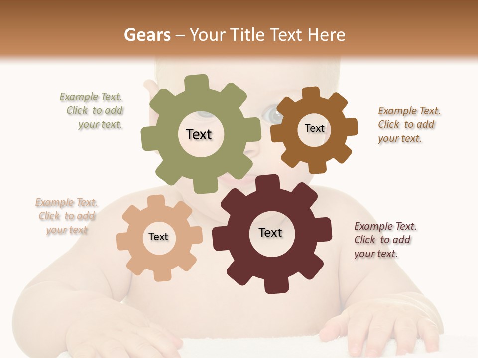 Child Toddler Purity PowerPoint Template