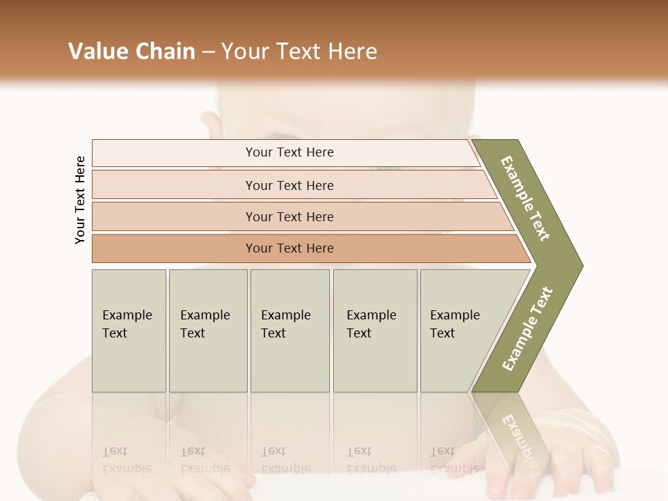 Child Toddler Purity PowerPoint Template